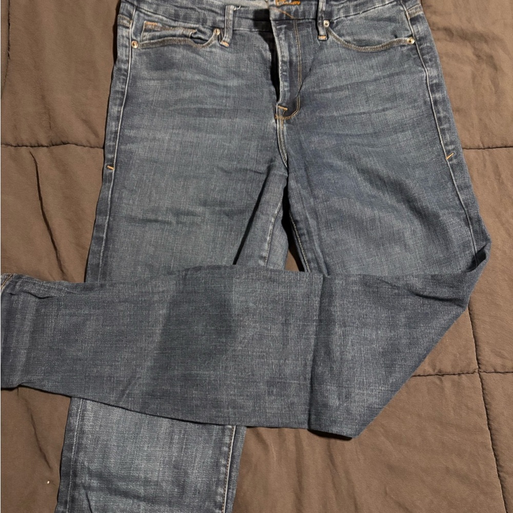 Good American Dark Blue Skinny Jeans